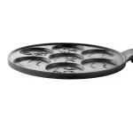 MegaChef Smiley Face Mini Pancake Maker - 7 Emoji Mold Aluminum Pan thumbnail 7