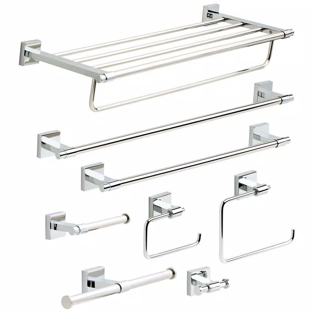 Franklin Brass Maxted 24 in. Single Towel Bar in Polished Chrome