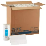 Georgia-Pacific Pacific Blue Select Perforated Paper Towels, 2-Ply, White, 100 Sheets per Roll, 30 Rolls per Carton thumbnail 1