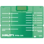 Hilti PM 40-MG Multi-Line Green Laser Level Kit with Battery, Charger, and Target Plate thumbnail 6