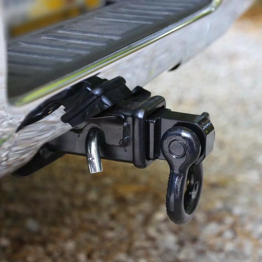 TowSmart 2 in. Receiver Mount Tow Ring with Shackle