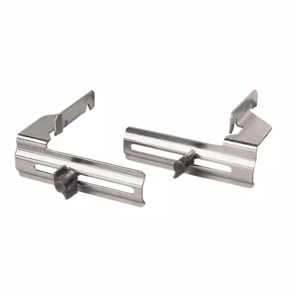 DEWALT Miter Saw Workstation Mounting Brackets with Wide Material Support and Crown Stops