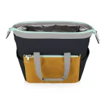 Picnic Time On The Go Two-Tier Expandable Lunch Cooler Tote - Mustard thumbnail 2