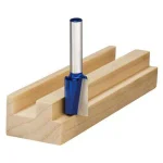 RYOBI 5-Piece Straight Router Bit Set with Carbide Edges, 1/4 in. Shank thumbnail 3