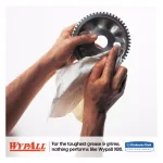 WYPAll X80 HydroKnit Wipers, White, 12.5 x 16.8 in, 160 Per Box thumbnail 3