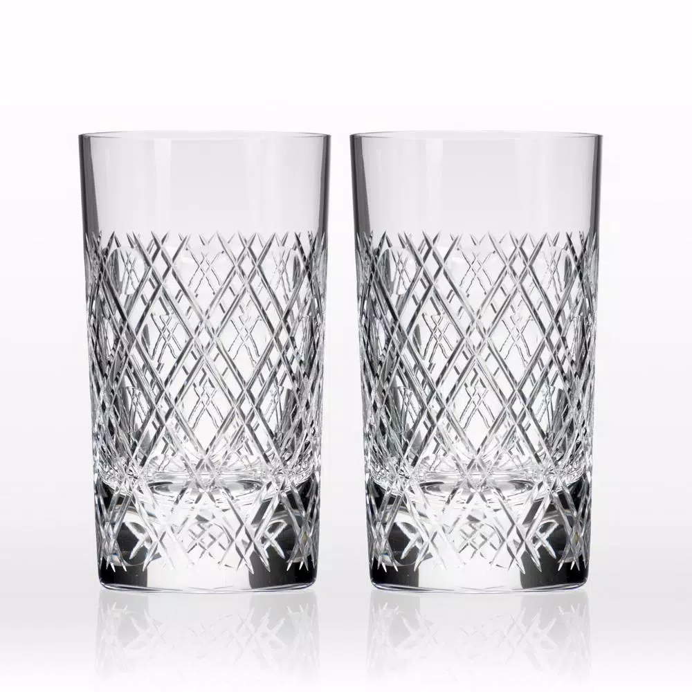 Rolf Glass Pittsburgh Collection 14 oz. HiBall Glass Set of 2