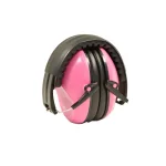 G & F Products Pink Passive Folding Slim Earmuffs for Kids and Women - 26 NRR Hearing Protection thumbnail 1