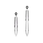 Fox Run Stainless Steel Tongs Bundle with Polypropylene Grips thumbnail 1