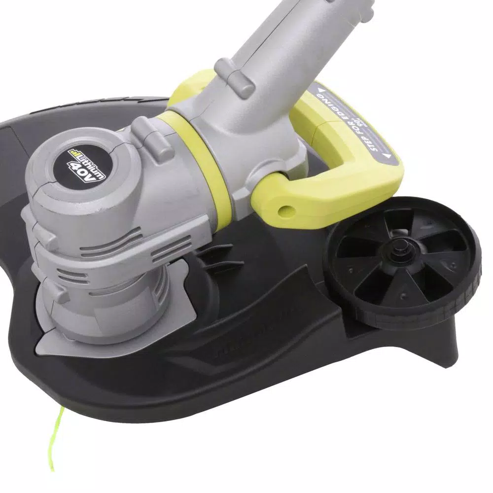 Ryobi 40V Lithium-Ion Cordless String Trimmer and Edger, Refurbished