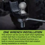 TowSmart Hitch Ball Wrench for 1-1/8 in. and 1-1/2 in. Nuts thumbnail 2