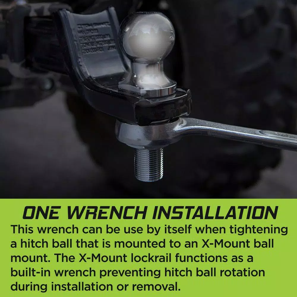 TowSmart Hitch Ball Wrench for 1-1/8 in. and 1-1/2 in. Nuts