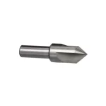 Drill America 3/4 in. x 1/2 in. Shank 82-Degree High Speed Steel 3-Flute Countersink Bit thumbnail 1