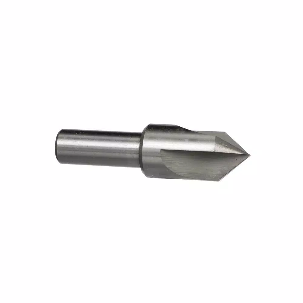 Drill America 3/8 in. High Speed Steel 100-Degree 3-Flute Countersink Bit