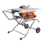 RIDGID 10 in. Pro Jobsite Table Saw with Stand & 18V Cordless Drill/Driver Kit thumbnail 5