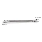TEKTON 8 mm x 10 mm 45° Offset Double Box End Wrench thumbnail 2