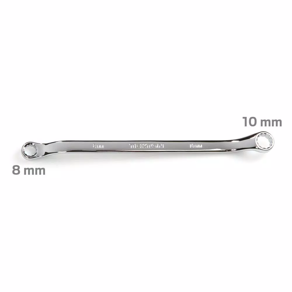 TEKTON 8 mm x 10 mm 45° Offset Double Box End Wrench