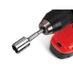 TEKTON 3-Piece Power Socket Adapter Set, 1/4 in. Hex Shank to 1/4 in., 3/8 in., and 1/2 in. Drive thumbnail 5