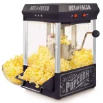Nostalgia 390-Watt Black Kettle Popcorn Maker with 2.5 oz. Stainless Steel Kettle thumbnail 1