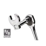 TEKTON 10-Piece 3/8 in. Drive Crowfoot Wrench Set, SAE (3/8 in. to 1 in.) thumbnail 4