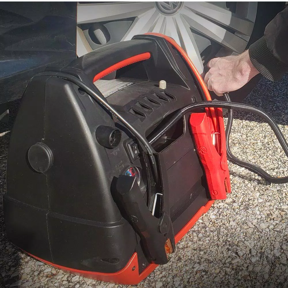 Smartech Products Smartech JSL-1250 Portable Power Station with 1250 Amp Jump Starter and 150 PSI Air Compressor