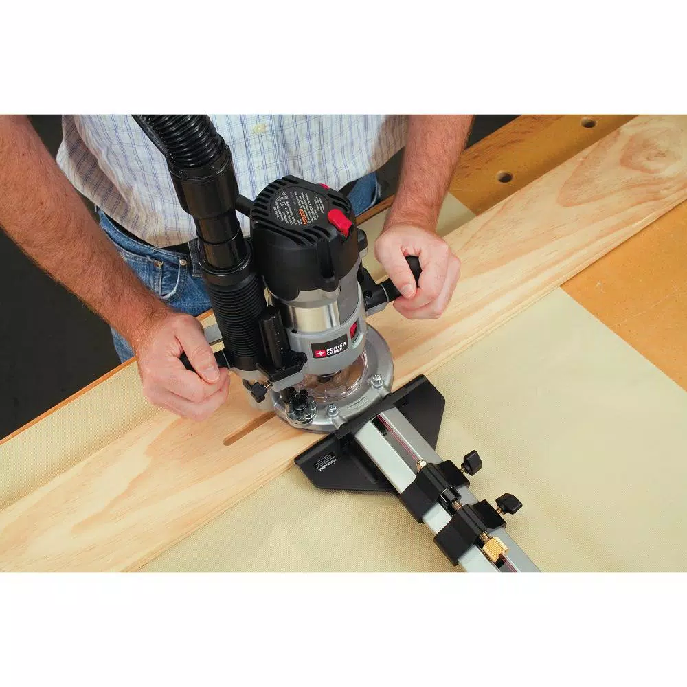 Porter-Cable 2-1/4 HP Multi-Base Router Kit with Height Adjuster