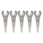 Milwaukee OPEN-LOK 3 in. Stainless Steel Tapered Sealant Cutting Oscillating Multi-Tool Blade, 5-Piece thumbnail 5