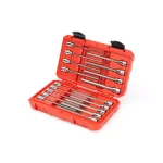 TEKTON 18-Piece 3/8 in. Drive Long Hex Bit Socket Set, 1/8 in. to 3/8 in. and 3 mm to 10 mm thumbnail 2