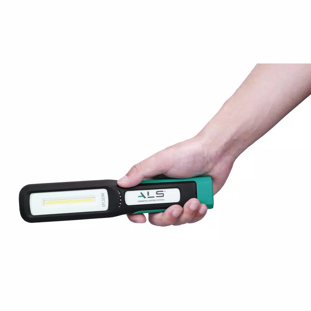 Advanced Lighting Systems 500 Lumens LED Work Light with Magnetic Rotating Stand and Hanging Hook