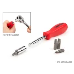 TEKTON 55-Piece 1/4 in. Drive 12-Point Socket and Ratchet Set thumbnail 6