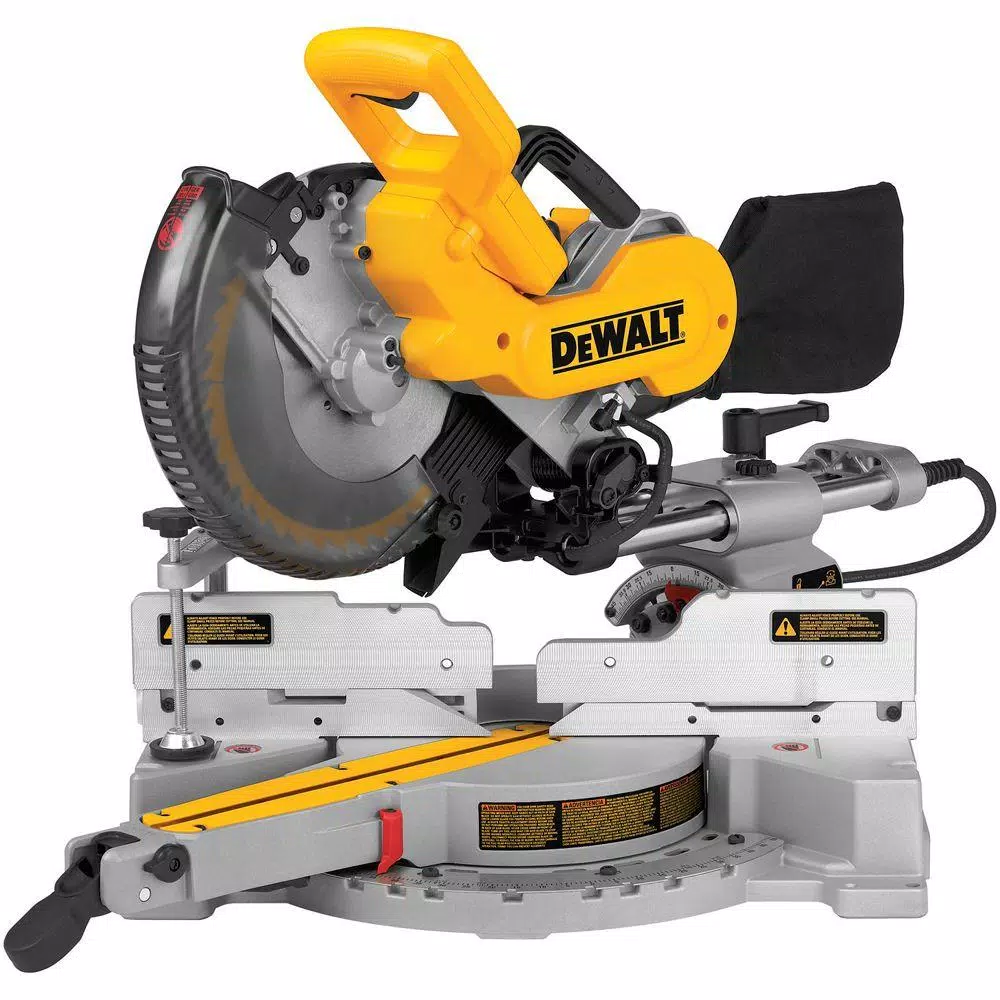 DEWALT 10 in. Double Bevel Sliding Compound Miter Saw, DW717