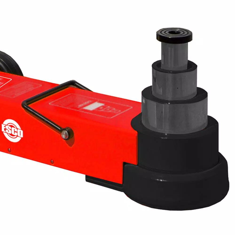 ESCO 3-Stage Air Hydraulic Truck Jack, 50-Ton Capacity, Low Clearance