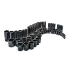 Husky 105-Piece Universal Mechanics Tool Set with 100-Position Ratchets and Knurl Grip Sockets thumbnail 6