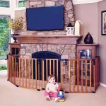 Unbranded North States 3-in-1 Wood Super Yard Playpen and Gate thumbnail 2
