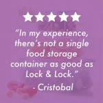 Lock & Lock Easy Essentials 14-Piece Food Storage Container Set, Airtight & Leakproof thumbnail 5