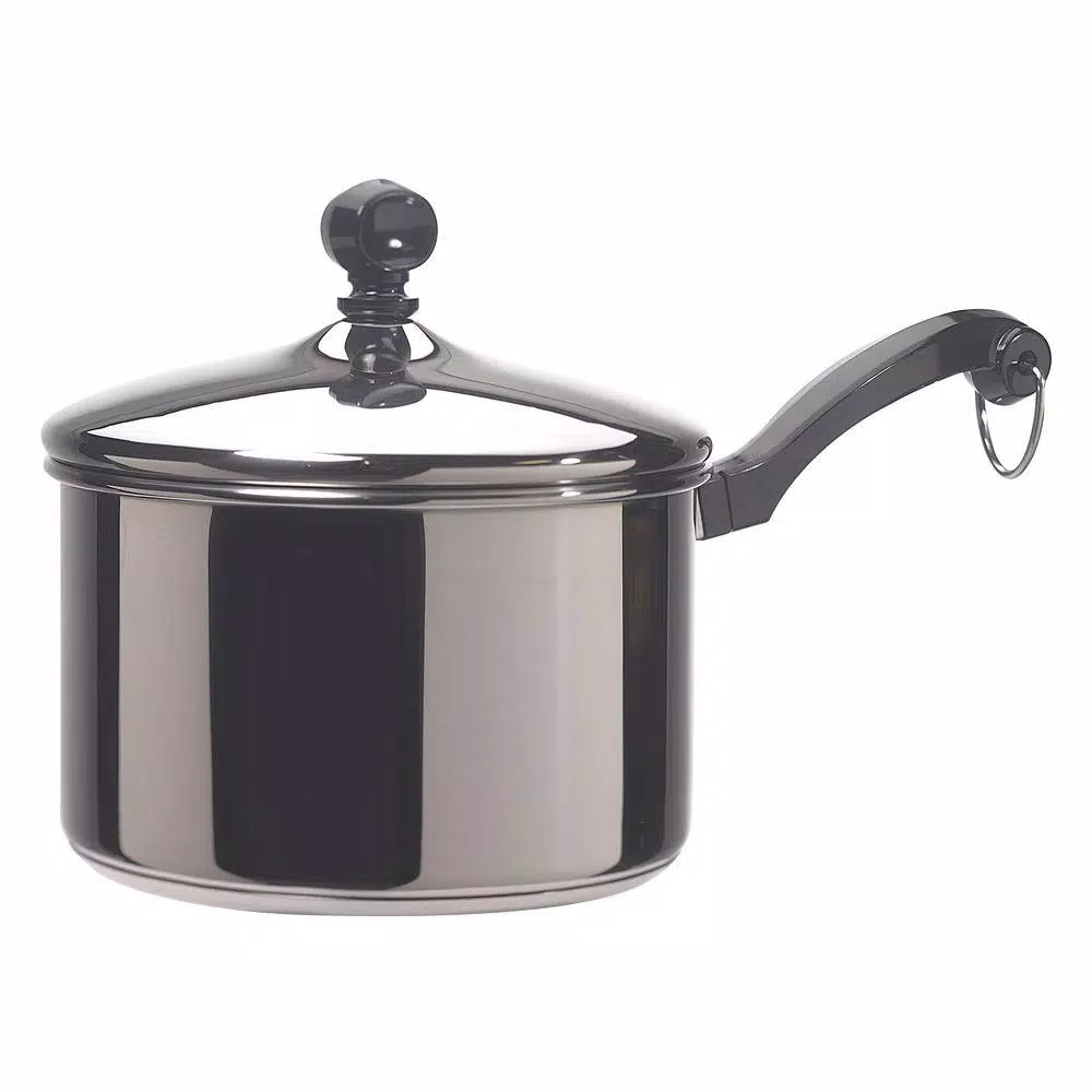Farberware Classic Series 2-Quart Stainless Steel Saucepan with Lid