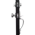 Defiant Springfield Satin Nickel Entry Door Handleset with Hartford Knob thumbnail 4