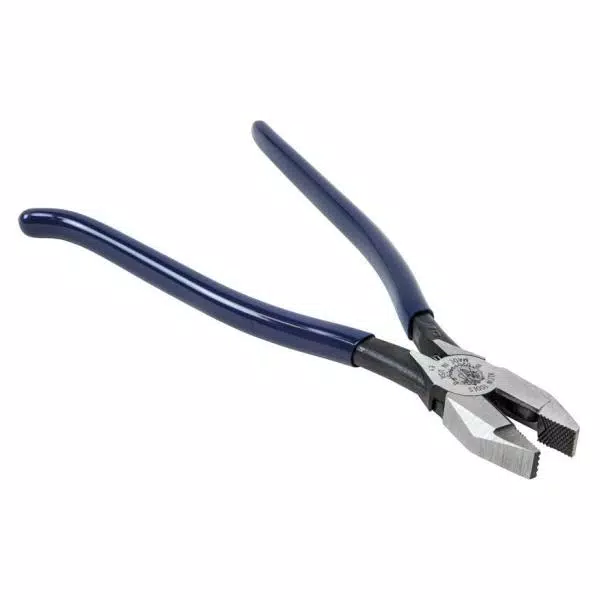 Klein Tools 9.25 in. Ironworker's Pliers for Rebar Tie Wire