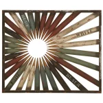 Unbranded Art Pencil Wood Wall Art - 36 in. x 30 in. Abstract Pencil Tip Design with Distressed Oil-Rubbed Bronze Frame thumbnail 2