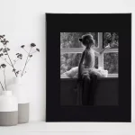Pinnacle 6-Pack Snap Clear Acrylic 11 x 14 in. Standing Picture Frames, L-Shaped Tabletop Display thumbnail 6