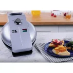 KALORIK Easy Pour Single Belgian Waffle Maker, 800W, Silver/Black thumbnail 6