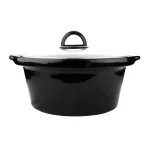 Brentwood Appliances 3.5 Qt. Diamond Pattern Slow Cooker with Tempered Glass Lid, Brown thumbnail 3