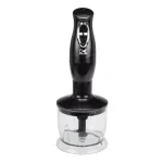 KALORIK 3-in-1 Black Stainless Steel Hand Mixer with Food Chopper, Whisk, and Mixing Cup thumbnail 4