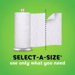 Bounty Select-A-Size White Paper Towels, 12 Double Rolls thumbnail 9
