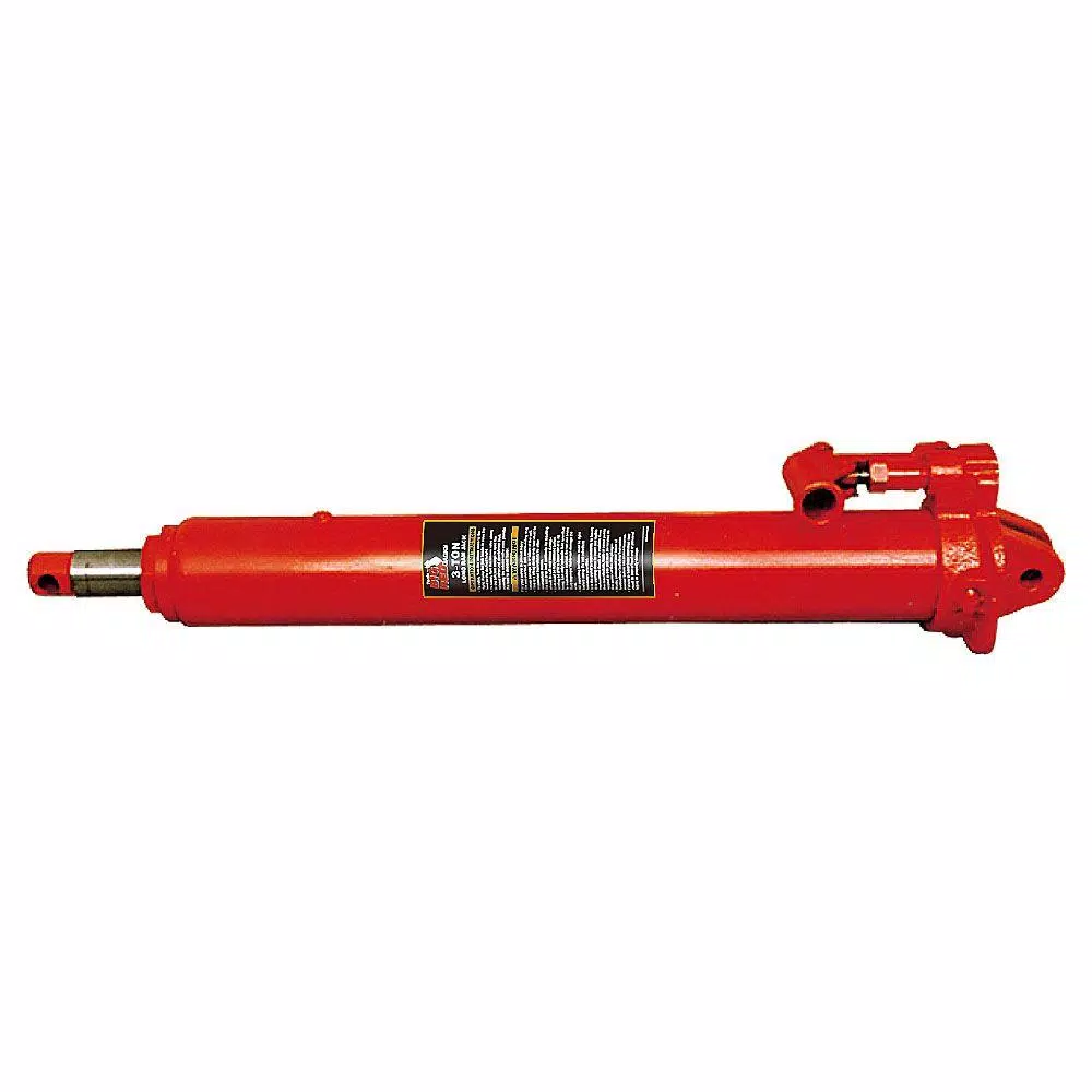 Big Red 8-Ton Long Ram Hydraulic Jack, Steel Construction