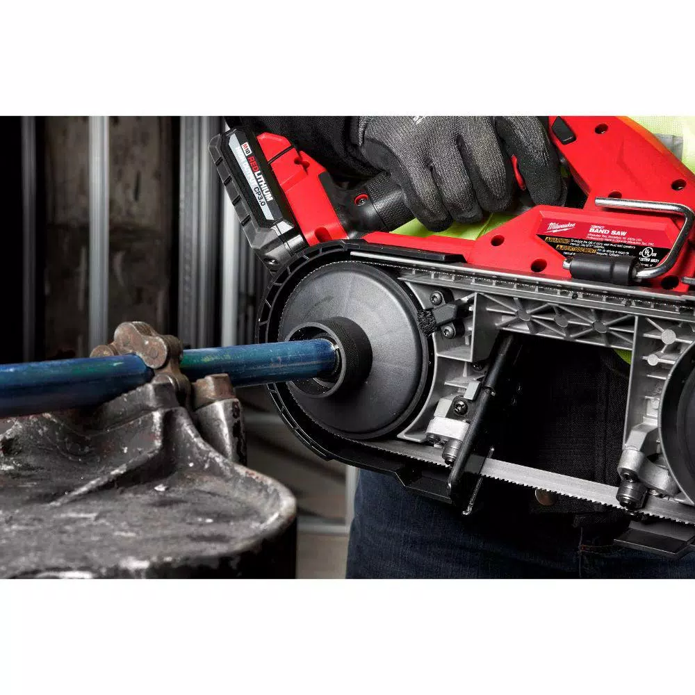 Milwaukee M18 FUEL 18V Brushless Cordless Compact Band Saw Kit with Two 3.0 Ah Batteries