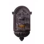 Kenroy Home San Pablo Resin Wall Fountain with LED Light, Plum Bronze, 35-inch thumbnail 1