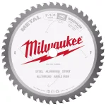 Milwaukee 7-1/4 in. 48T Carbide Metal Cutting Circular Saw Blade thumbnail 1