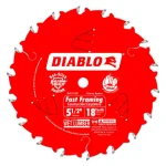Diablo 5-1/2 in. 18-Teeth Framing Saw Blade thumbnail 1