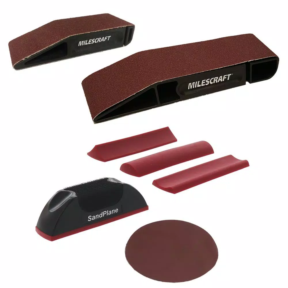 Milescraft 3-Piece Hand Sanding Kit with SandDevil 3.0, SandDevil 1.5, and SandPlane