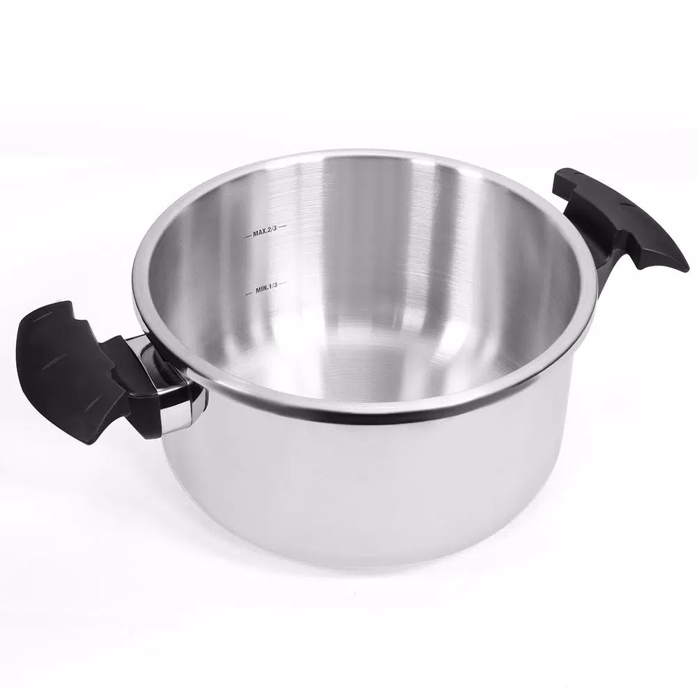 Barton 6 Qt. Stainless Steel Stove Top Pressure Cooker, Induction Compatible with Easy-Lock Lid